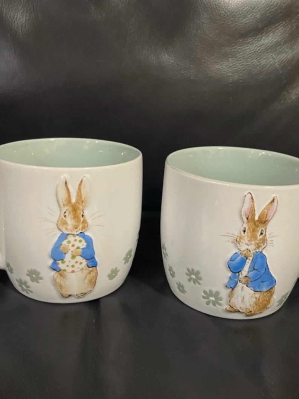 Easter Peter Rabbit Mugs, Set of 2 - Picture 3 of 6